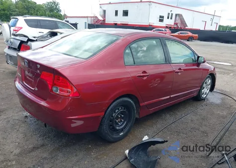 2006 Honda Civic Lx z USA, uszkodzony, nr VIN 1HGFA16526L130449